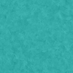 Wall Mural - spring themed, teal blue hue color, soft paint paper texture, seamless pattern background