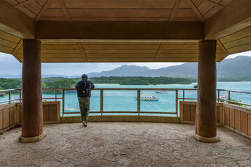 Poster - Beautiful landscape of the Kabira Bay in Ishigaki Island, Okinawa Prefecture, Japan