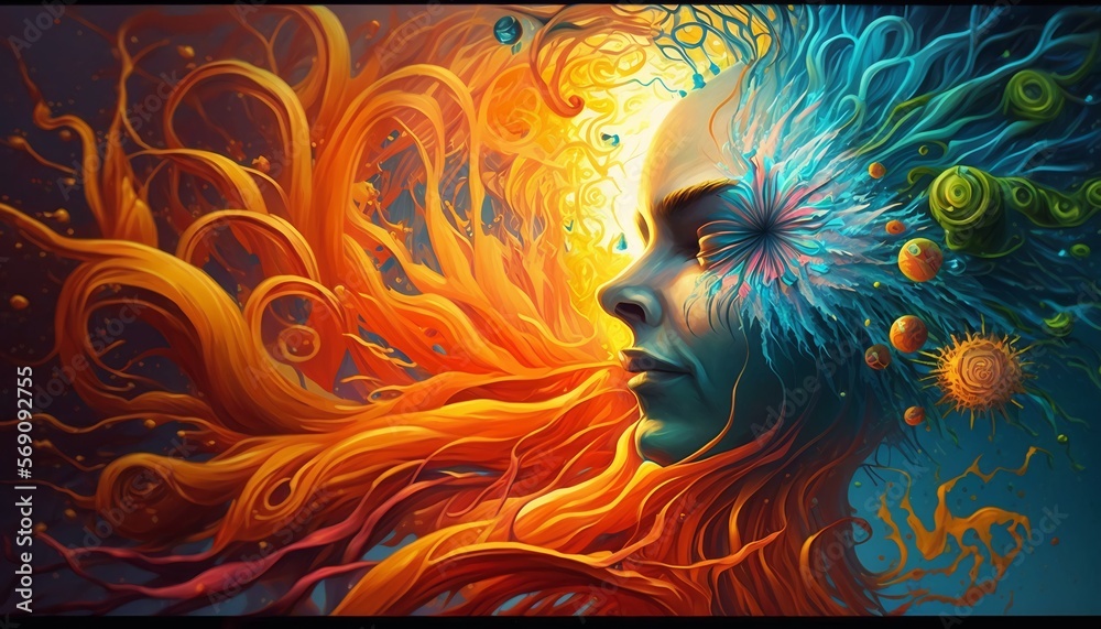 Nature Spiritual Mindfulness Consciousness Universe Psychedelic
