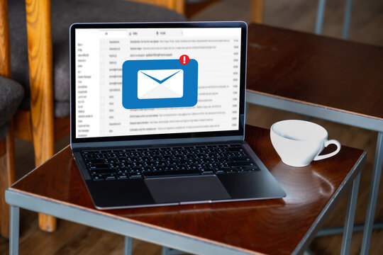 Mail Communication Connection message to mailing contacts phone Global Letters Concept