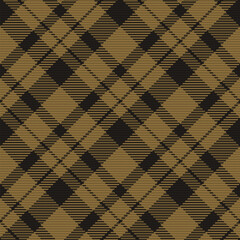 Wall Mural - Seamless pattern of scottish tartan plaid. Repeatable background