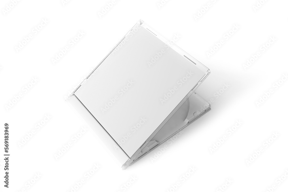 Blank CD and CD case mock up set. Clipping path included for easy ...