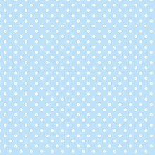 Pastel Grey And Baby Blue Polka Dot Pattern. Dotted Background. Soft Abstract Geometric Pattern. 