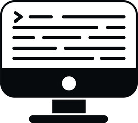 Poster - Computer fraud icon simple vector. Virus error. Antivirus data