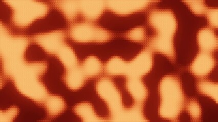 Poster - Abstract digital particle wave and lights background , Digital particle cyber or technology background.  Abstract digital grid motion seamless looping. Neon circles in a pixel pattern, 3d 4k animation