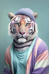 portrait of a tiger