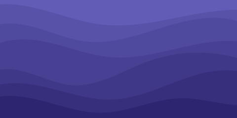 Wall Mural - abstract modern blue wavy background. concept of colorful gradient cover wallpaper with dynamic effe