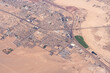 Barstow, California, USA:  Aerial view of Barstow California and Route 66.  