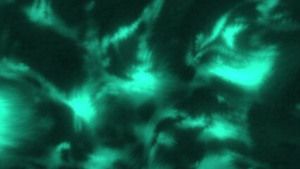 Poster - Beautiful moving light patterns in liquid. Motion. Plasma liquid with luminous patterns. Bright liquid pattern lines in plasma