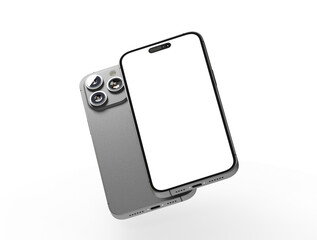 Modern frameless smartphone Mock up