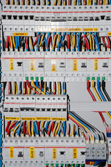 Low or high Voltage Control Panel Distribution Metering Control Box