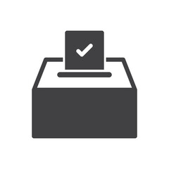 Canvas Print - Election Vote Icon