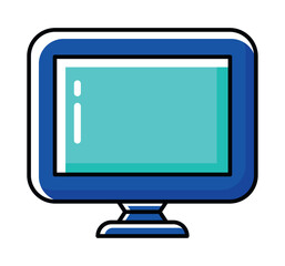 Poster - desktop computer tech