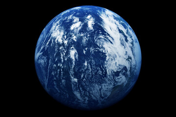 planet earth on a dark background. elements of this image furnished by nasa
