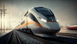 © Drasen - panning high speed rail created by generative AI