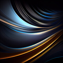 Wall Mural - Abstract wave background with dark salmon, can be used as texture, background or wallpaper Created using generative AI tools