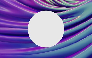 Wall Mural - abstract background with circles