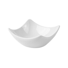 Aufkleber - White Ceramic Bowl isolated on a transparent background.