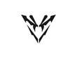 modern viper head illustration vector logo