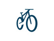modern bicycle illustration vector logo