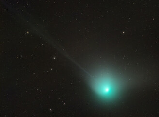 Wall Mural - green comet or also c2022 e3 ztf, taken with my telescope.