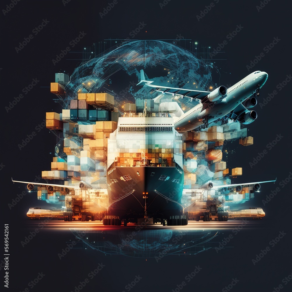 global logistic network distribution and transportation intelligent ...