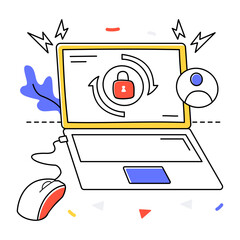 Canvas Print - Security Update
