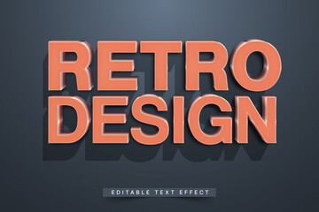 Poster - Retro Vintage Typography Generator Mockup