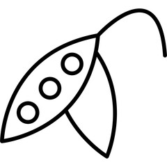 Sticker - Pea Icon