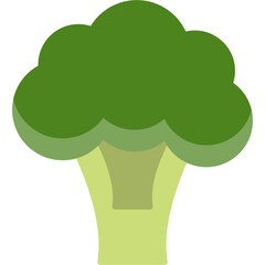 Canvas Print - Broccoli Icon