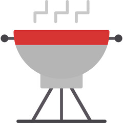 Canvas Print - Grill Icon