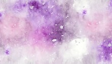  A Purple And White Background With Lots Of White Dots On The Top Of It And A Pink And White Background With Lots Of White Dots On The Bottom. Generative AI