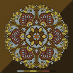 mandala colorful art work mandala patter mandala design