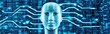 © lichtblitze - künstliche intelligenz, roboter programmierung,(Generative AI)
