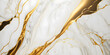 golden white marble background texture, pattern generative ai design banner