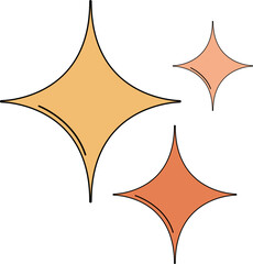 Wall Mural - star shine decoration