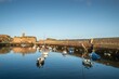 Morning Harbour of Dunbar Scotland 