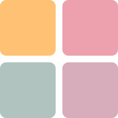 Wall Mural - Rectangle app menu