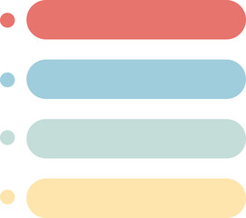 Wall Mural - Infographic menu icon