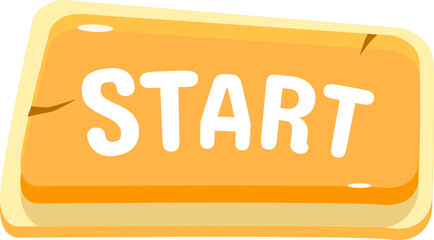 Start game button ui
