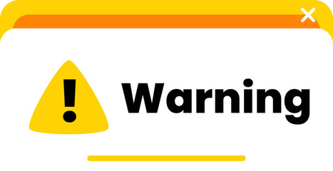 warning label sign