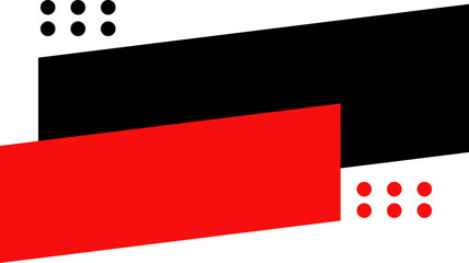 Wall Mural - black and red abstract banner sale blank empty