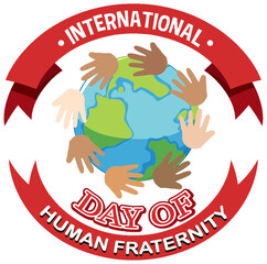 Sticker - International day of human fraternity