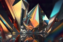 Crystal Prism Diamond Background Overlay Digital Art Reflection Refraction Closeup
Macro Gem Glass Transparent Colorful Vibrant Jewel Fractal Abstract Details
Light Spectrum Shards Illustration Wallpa