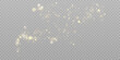 © Valeriia - Light effect with lots of shiny highlights shining on transparent background for christmas new year design.