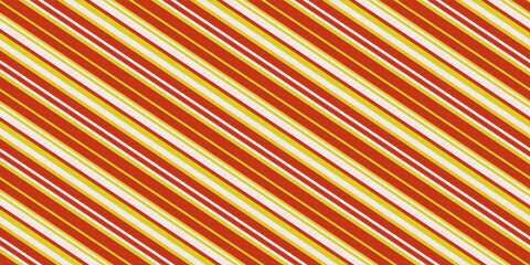 Poster - Orange-yellow diagonal stripes. Vector print seamless, for design and pattern making.