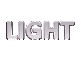 Wall Mural - Light text effect vector illustration transparent element