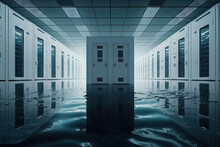 AI Image Of Flooded Server Room