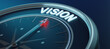 © Yingyaipumi - Business vision,navigate recovery,planning,strategy,mission and vision concept.The compass navigate for businessmen to resume business growth in the economic crisis,plan,Recover,Reinvent and Rethink