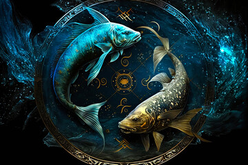 pisces fish horoscope sign symbol